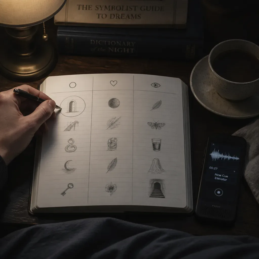 Journal prompt becoming a recorded dream cue