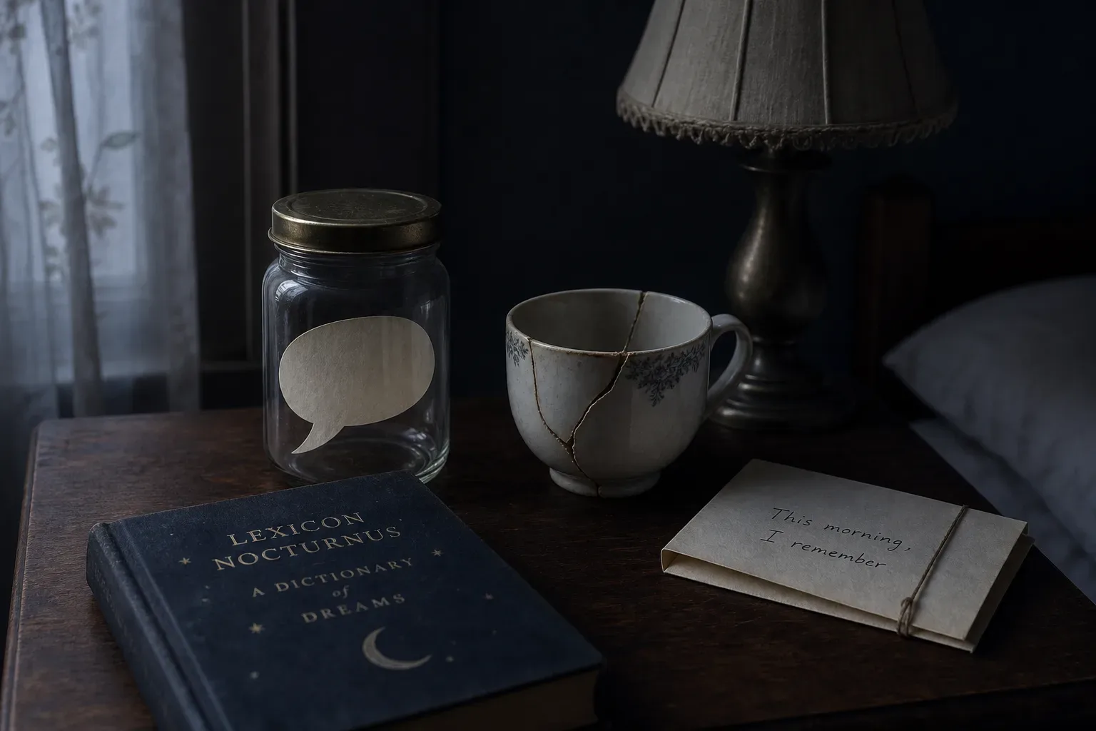 Symbolic still life: Screaming without sound